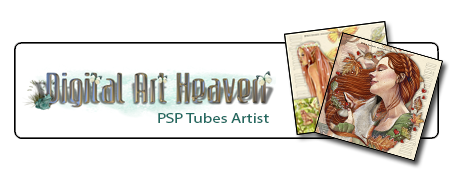 Digital Art Heaven. PSP Tubes Artist